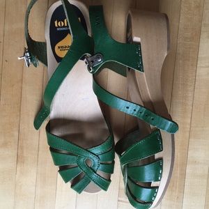 Swedish Hasbeens Clog Sandals